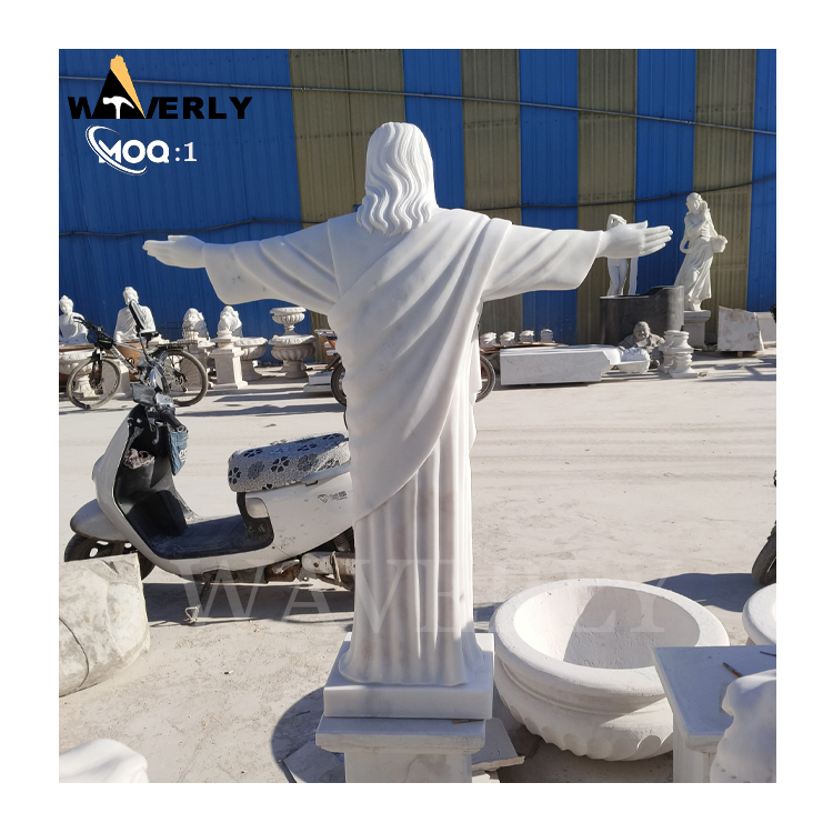 Garden Decoration Marble Jesus Statue  MF24-1209-4