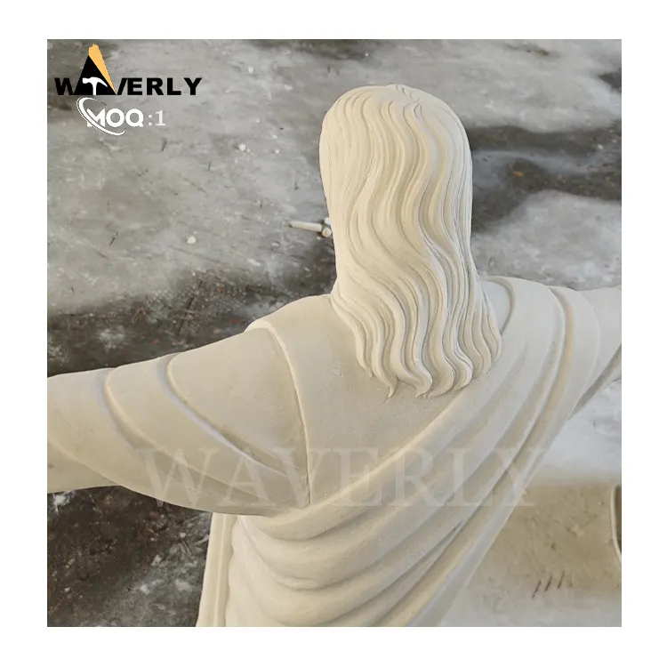 Garden Decoration Marble Jesus Statue  MF24-1209-4