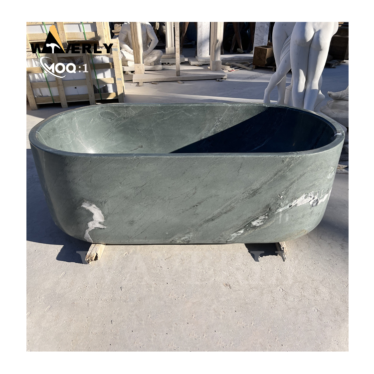 Outdoor Indoor  Luxury Green Marble Bathtub  MF24-1209-5