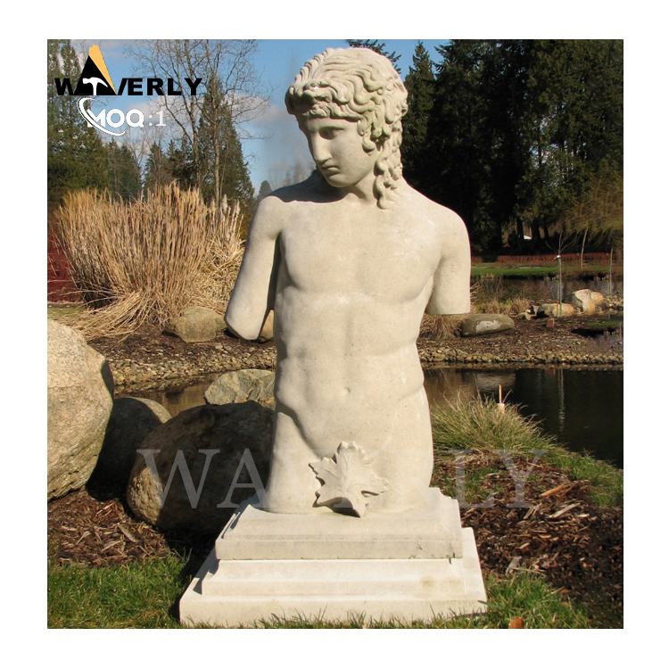 Home Decor Marble Eros Torso Sculpture  MF24-1210-5