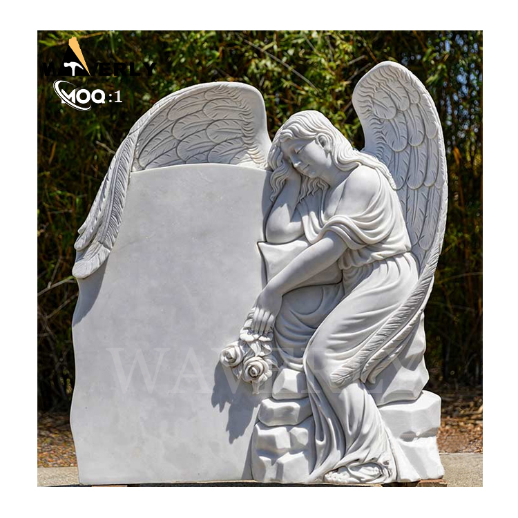 Custom Headstone Designs Angel Headstone  MF24-1217-1