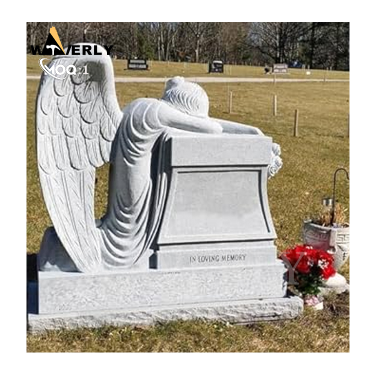 Granite Stone Angels Tomb Headstone MF24-1218-2